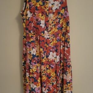 Time and tru dress floral